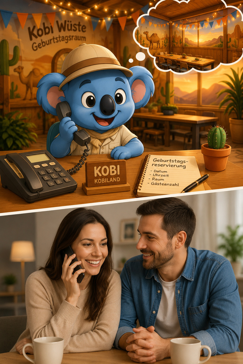 Kobi im Kobiland Indoorspielplatz
